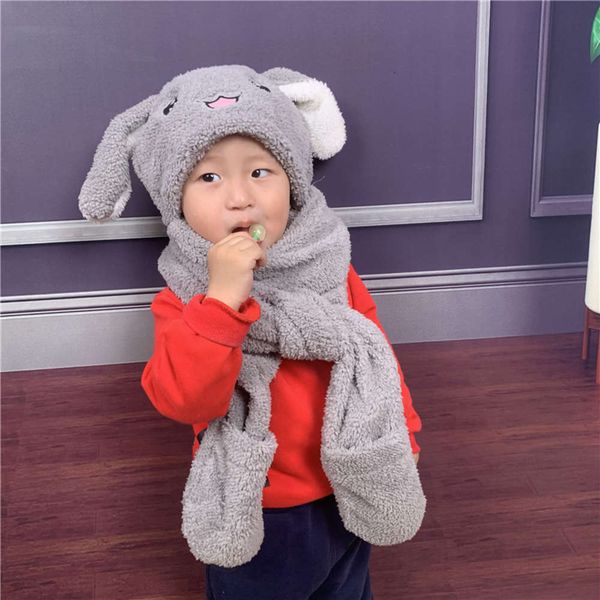 hat autumn winter baby children's plush rabbit scarf glove one body boy girl ear cap itwz, Red;brown
hat autumn winter baby children's plush rabbit scarf glove one body boy girl ear cap itwz, Red;brown