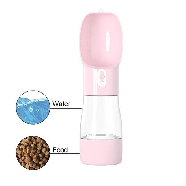 new fashion 2 in 1 portable pet dog water and food bottle for walking food water feeder for dogs drinking bowl puppy cat water dispenser
new fashion 2 in 1 portable pet dog water and food bottle for walking food water feeder for dogs drinking bowl puppy cat water dispenser