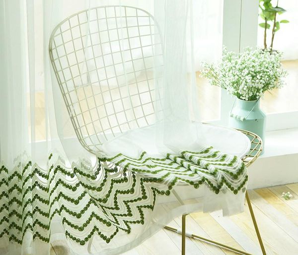 european and american style embroidered curtains for living room, bed room tulle dot stripes
european and american style embroidered curtains for living room, bed room tulle dot stripes