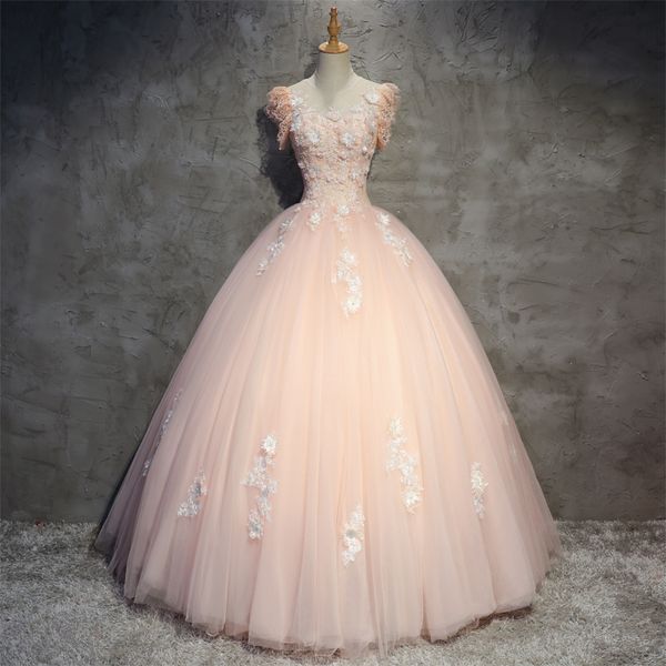 2021 new princess lace ball gown quinceanera dresses appliques beading tulle sweet 16 dress debutante prom party dress custom made 017, Blue;red
2021 new princess lace ball gown quinceanera dresses appliques beading tulle sweet 16 dress debutante prom party dress custom made 017, Blue;red