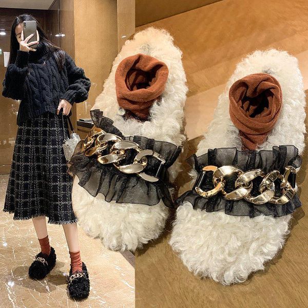 shoes woman flats all-match round toe autumn loafers fur casual female sneakers modis slip-on dress winter fall new 2020 slip, Black
shoes woman flats all-match round toe autumn loafers fur casual female sneakers modis slip-on dress winter fall new 2020 slip, Black