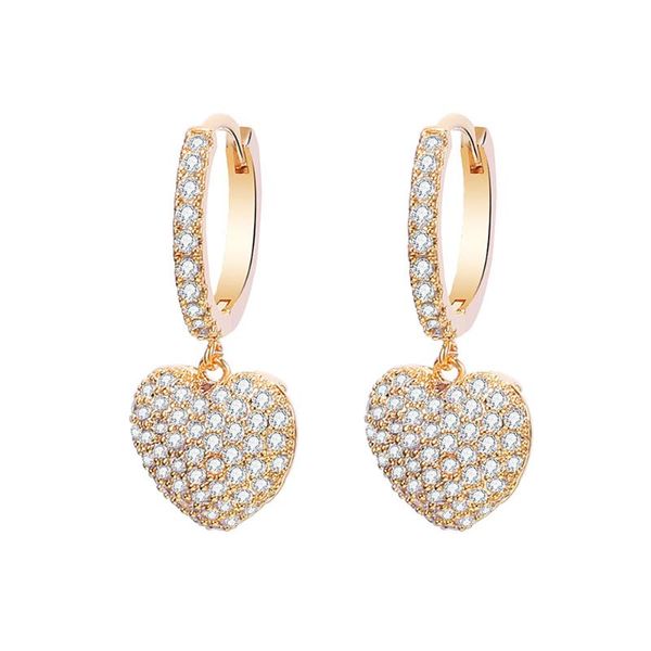 gold 3d heart earrings for women trendy cz zircon charm korean hoop earring female jewelry gift boucle doreille femme 2020 new, Golden;silver
gold 3d heart earrings for women trendy cz zircon charm korean hoop earring female jewelry gift boucle doreille femme 2020 new, Golden;silver
