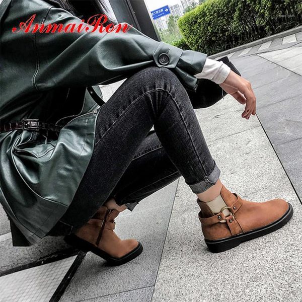 boots anmairon spring/autumn flat with round toe zip pu shoes woman australian short plush womens ankle black1, Black
boots anmairon spring/autumn flat with round toe zip pu shoes woman australian short plush womens ankle black1, Black