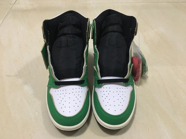 basketball shoes men athletic shoes lucky green db4612 -300