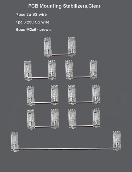 keyboards keycap stabilizers cherry style for plate mounting pcb mx switches mechanical 2u 6u 6.25u 7u
keyboards keycap stabilizers cherry style for plate mounting pcb mx switches mechanical 2u 6u 6.25u 7u