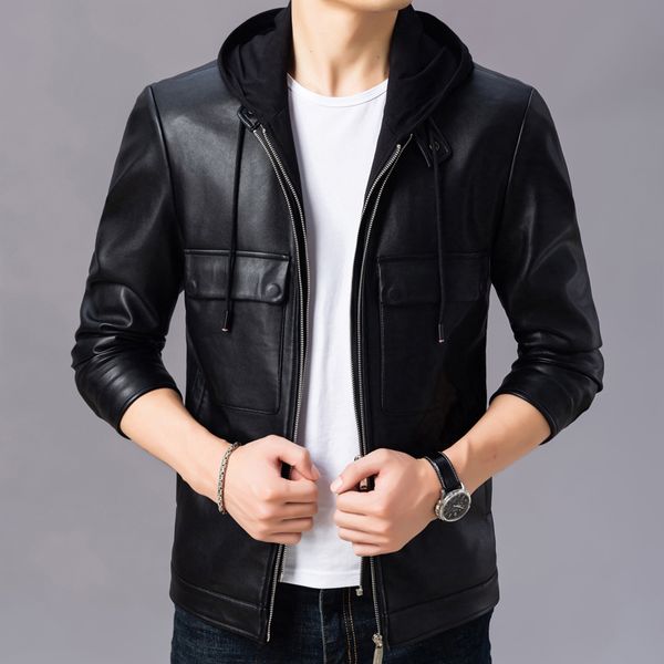 hood of men 2020 autumn and winter comfortable fashion casual plutonium leather jacket 6q6y, Black
hood of men 2020 autumn and winter comfortable fashion casual plutonium leather jacket 6q6y, Black