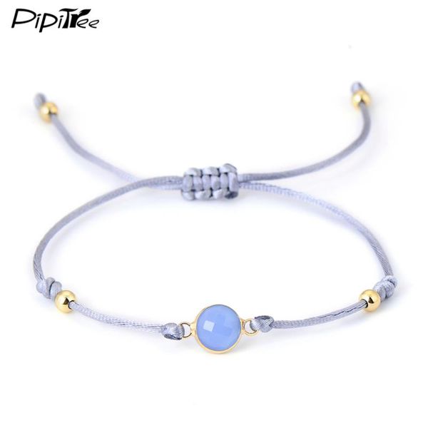 pipitree lovely cream crystal charm bracelet for women girls kids gray string handcrafted braided rope bracelet jewelry gift, Golden;silver
pipitree lovely cream crystal charm bracelet for women girls kids gray string handcrafted braided rope bracelet jewelry gift, Golden;silver