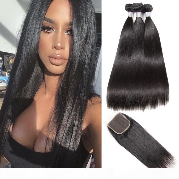 brazilian straight 3 bundles virgin human hair with lace closure 10a brazilian virgin hair double drawn virgin hair extensions, Black;brown
brazilian straight 3 bundles virgin human hair with lace closure 10a brazilian virgin hair double drawn virgin hair extensions, Black;brown
