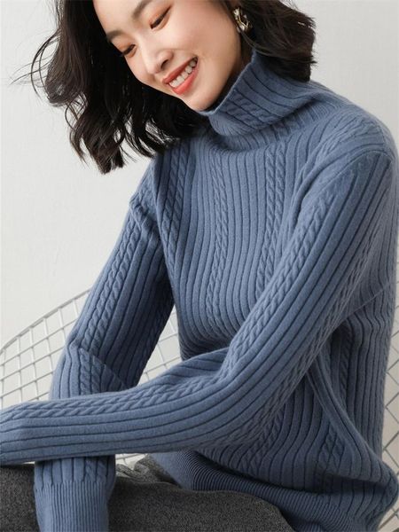 women's sweaters autumn and winter style fine imitation loose pullover turtleneck sweater women thick pure color knitted bottoming shir, White;black
women's sweaters autumn and winter style fine imitation loose pullover turtleneck sweater women thick pure color knitted bottoming shir, White;black