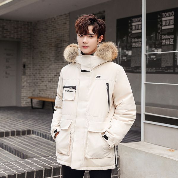 2021 men's style new mid-length winter thick male down jacket 5xo8, Black
2021 men's style new mid-length winter thick male down jacket 5xo8, Black
