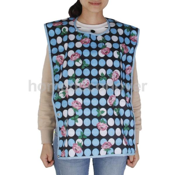 aprons 1 piece waterproof mealtime bib clothes protector disability aid apron - 75 x 47cm
aprons 1 piece waterproof mealtime bib clothes protector disability aid apron - 75 x 47cm