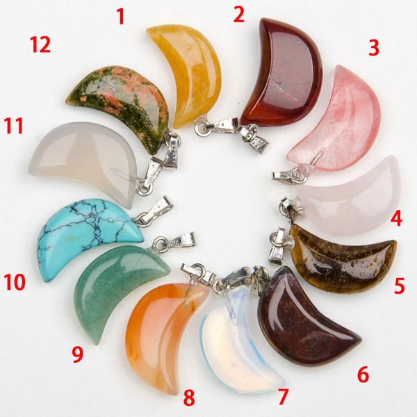 natural stone moon agate crystal pendant high polished loose beads silver plated hook fit bracelets and necklace
natural stone moon agate crystal pendant high polished loose beads silver plated hook fit bracelets and necklace
