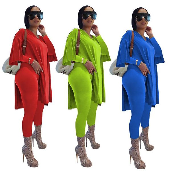 solid color women two piece set spring autumn fashion 2 pieces clothing long sleeve split and pants outfits streetwear, Gray
solid color women two piece set spring autumn fashion 2 pieces clothing long sleeve split and pants outfits streetwear, Gray