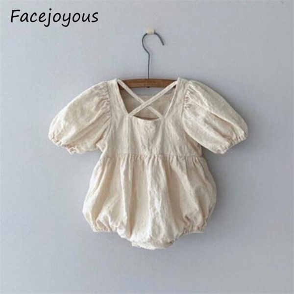 baby summer clothing cute infant baby girls solid bodysuits princess jumpsuits outfits clothes casual cross playsuit 201216, Blue
baby summer clothing cute infant baby girls solid bodysuits princess jumpsuits outfits clothes casual cross playsuit 201216, Blue