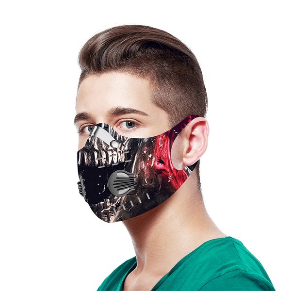 the 3d replace printed can mechanical skull mask filter element independent breathing valve personalized fashion masks for men and women
the 3d replace printed can mechanical skull mask filter element independent breathing valve personalized fashion masks for men and women