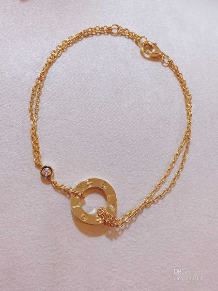 jewelry necklace bracelet love link chain women's ring earrings are a classic matching gift for lovers 3 colors, Golden;silver
jewelry necklace bracelet love link chain women's ring earrings are a classic matching gift for lovers 3 colors, Golden;silver