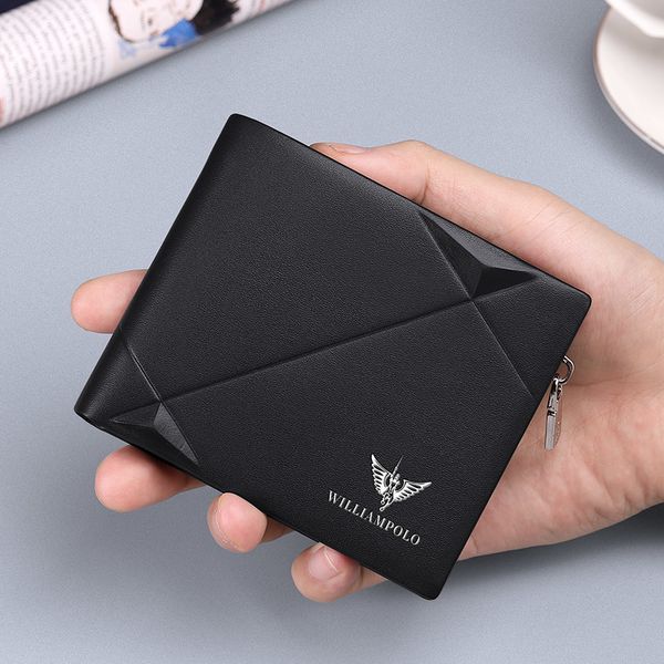 williampolo men's slim wallet genuine leather mini purse casual design bifold brand short wallet carteira masculina pl191431 c1115, Red;black
williampolo men's slim wallet genuine leather mini purse casual design bifold brand short wallet carteira masculina pl191431 c1115, Red;black