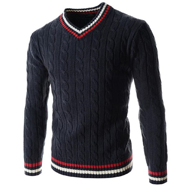 2020 men's winter cotton long sleeve v neck pullover / youth slim fit simple boutique contrast knit sweater -2xl, White;black
2020 men's winter cotton long sleeve v neck pullover / youth slim fit simple boutique contrast knit sweater -2xl, White;black