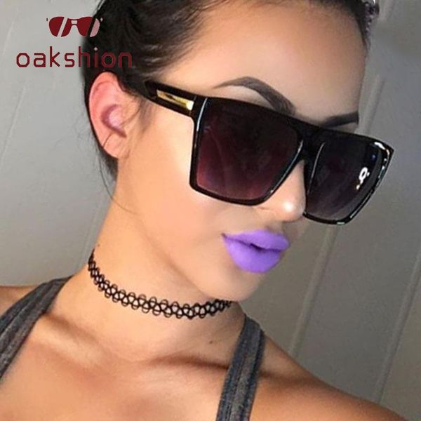 sunglasses oakshion fashion vintage over sized square women men brand designer girls sun glasses large black lens eyewear uv400, White;black
sunglasses oakshion fashion vintage over sized square women men brand designer girls sun glasses large black lens eyewear uv400, White;black