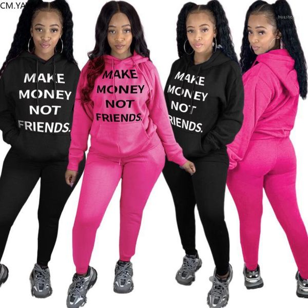 cm.yaya sports women's set two piece set make money not friends hoodies jogger pants suit tracksuit matching casual outfit1, Gray
cm.yaya sports women's set two piece set make money not friends hoodies jogger pants suit tracksuit matching casual outfit1, Gray