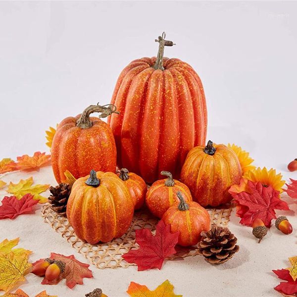 7pc artificial assorted pumpkins mini fake artificial halloween party decoration herbstdekoration farmhouse decor#s1
7pc artificial assorted pumpkins mini fake artificial halloween party decoration herbstdekoration farmhouse decor#s1