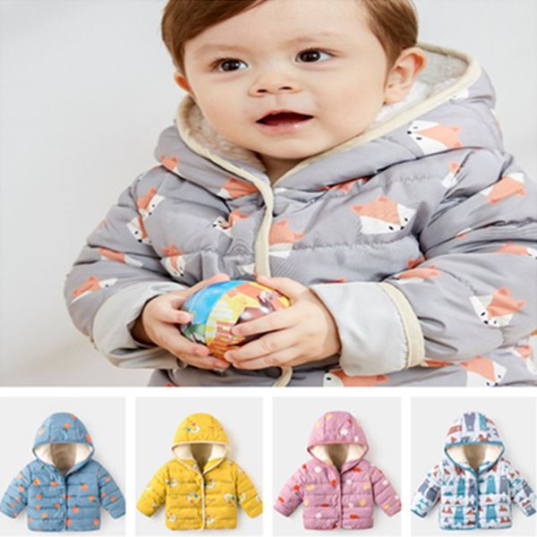 infants baby kids winter padded jacket fleece lined puffer coats boys girls cartoon outwear hooded outdoor windbreaker clothes ly111702, Blue;gray
infants baby kids winter padded jacket fleece lined puffer coats boys girls cartoon outwear hooded outdoor windbreaker clothes ly111702, Blue;gray