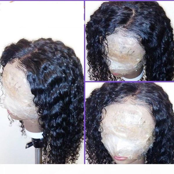 360 lace frontal wig 130% density pre-plucked hairline 360 lace front human hair wig curly hair wigs for black women 12inch, Black;brown
360 lace frontal wig 130% density pre-plucked hairline 360 lace front human hair wig curly hair wigs for black women 12inch, Black;brown