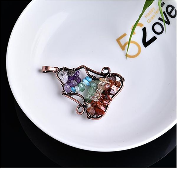 1pc fashion seven chakras crystal gemstone pendant natural crystal magic repair healing crystal can be used for party d qylsmq, Black
1pc fashion seven chakras crystal gemstone pendant natural crystal magic repair healing crystal can be used for party d qylsmq, Black