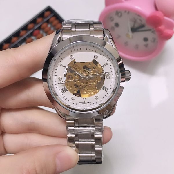 2021 three stitches automatic mechanical watch fashion watches mens sport wristwatch steel belt brand wristwatches montre de luxe, Slivery;brown
2021 three stitches automatic mechanical watch fashion watches mens sport wristwatch steel belt brand wristwatches montre de luxe, Slivery;brown