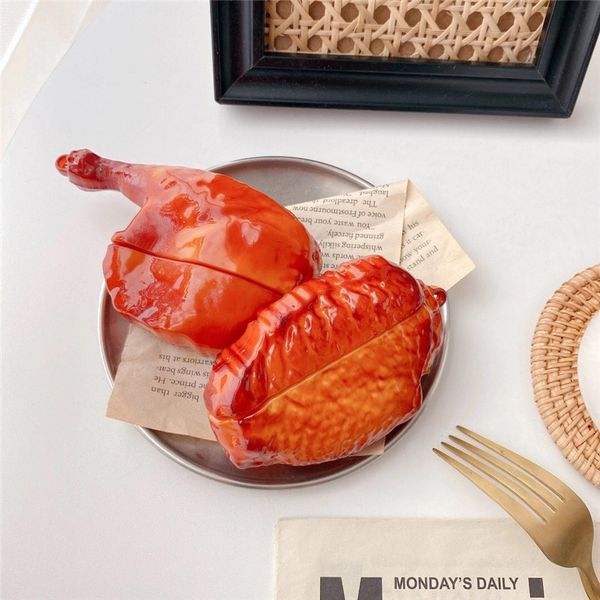 cartoon cute chicken leg earphone case for airpod 2 1 silicone charging headphones case for airpods pro case protective soft cover
cartoon cute chicken leg earphone case for airpod 2 1 silicone charging headphones case for airpods pro case protective soft cover