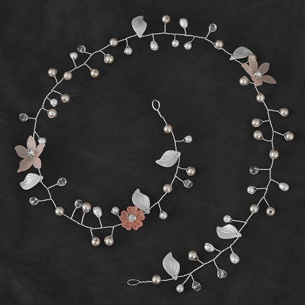 1pcs korean simple flower long imitation pearls hairband bride wedding veil dress hair accessories children performance headwear, Golden;silver
1pcs korean simple flower long imitation pearls hairband bride wedding veil dress hair accessories children performance headwear, Golden;silver