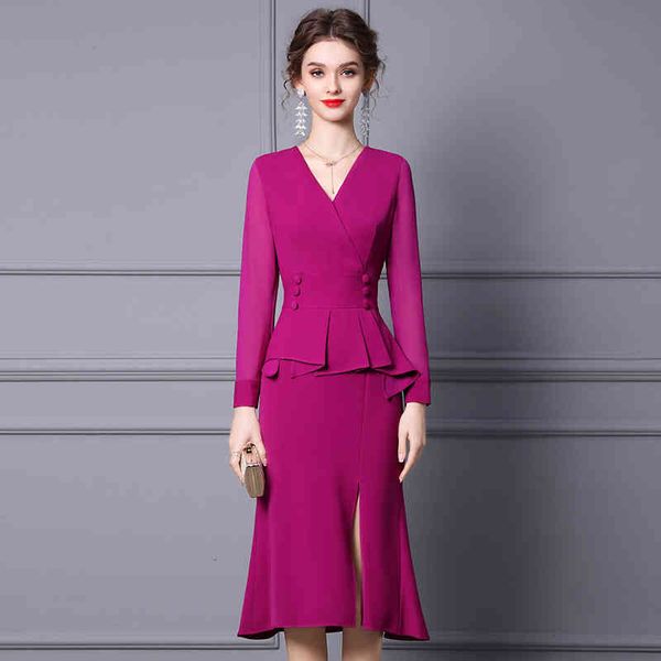 casual dresses zhili annual meeting dress spring formal occasion purple ruffle v-neck medium length fishtail skirt uuaw, Black;gray
casual dresses zhili annual meeting dress spring formal occasion purple ruffle v-neck medium length fishtail skirt uuaw, Black;gray