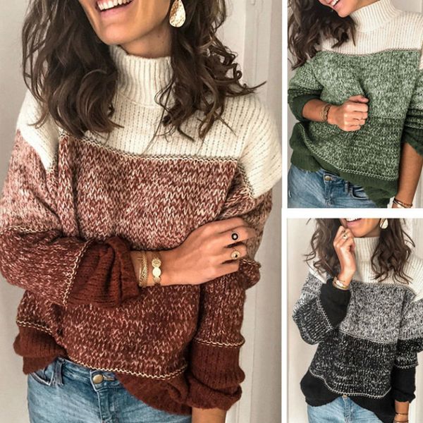 2021 american autumn/winter new striped mixed color sewing turtleneck high contrast versatile male mesh sweater zry5, White;black
2021 american autumn/winter new striped mixed color sewing turtleneck high contrast versatile male mesh sweater zry5, White;black