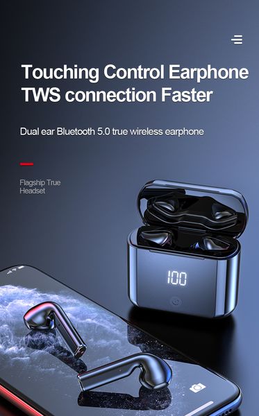 2021 tws bluetooth v5.0 earphones wireless headphones sports earbuds hifi stereo sound noise cancel touch control headset led display
2021 tws bluetooth v5.0 earphones wireless headphones sports earbuds hifi stereo sound noise cancel touch control headset led display