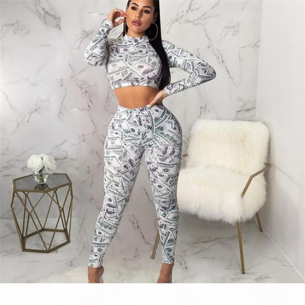 dollar print club sexy две частей набор уровень уровень и брюки turtleneck с длинным рукавом коречкости зимние наборы женские клуб установле, White
dollar print club sexy две частей набор уровень уровень и брюки turtleneck с длинным рукавом коречкости зимние наборы женские клуб установле, White