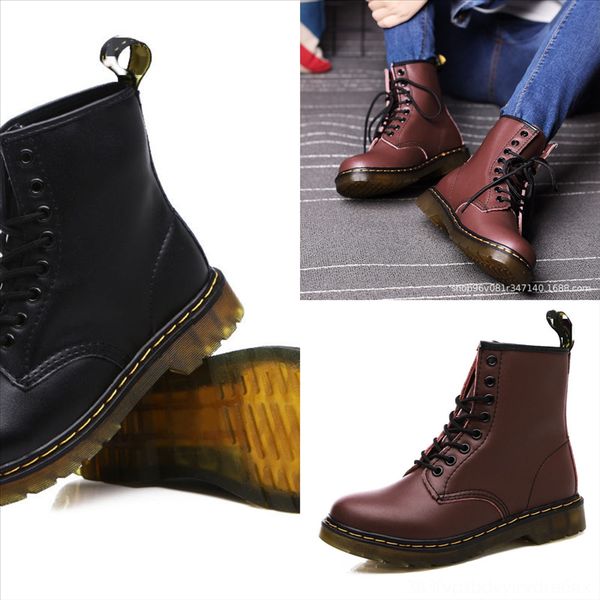 y221t fashion leather boot shoe designers women boots couple booties trail lace-up ankle star with leisure soles heavy-duty, Black
y221t fashion leather boot shoe designers women boots couple booties trail lace-up ankle star with leisure soles heavy-duty, Black