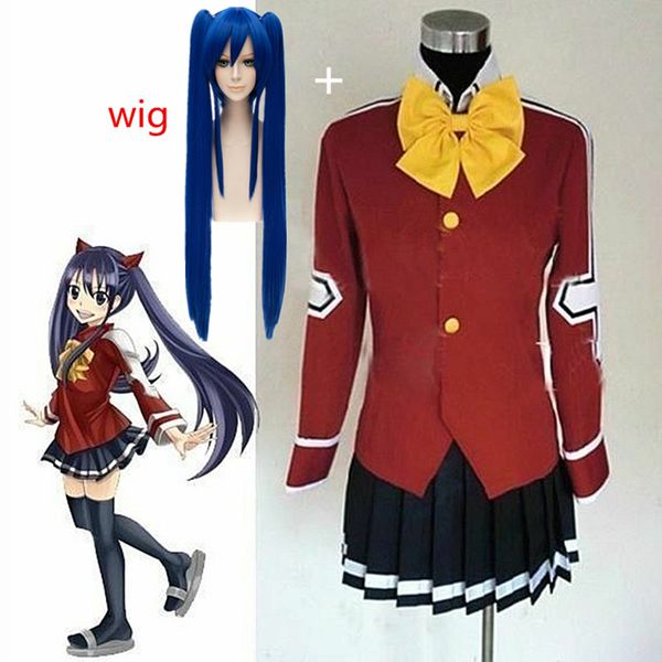 anime costumes anime fairy tail wendy marvell cosplay costume halloween party clothing custom size dresses suit school uniform +skirt+ti, Black
anime costumes anime fairy tail wendy marvell cosplay costume halloween party clothing custom size dresses suit school uniform +skirt+ti, Black