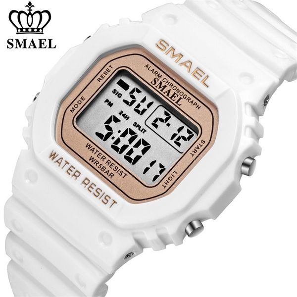 smael fashion digital watch women waterproof backlight multifunction wrist watch small dial led ladies watches relogio feminino 201217, Slivery;brown
smael fashion digital watch women waterproof backlight multifunction wrist watch small dial led ladies watches relogio feminino 201217, Slivery;brown