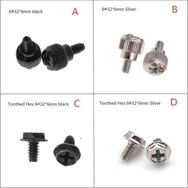 100pcs deskcomputer case thumb thumbscrews screws and 6#-32*6 pc case hard drive motherboard mounting screws1
100pcs deskcomputer case thumb thumbscrews screws and 6#-32*6 pc case hard drive motherboard mounting screws1