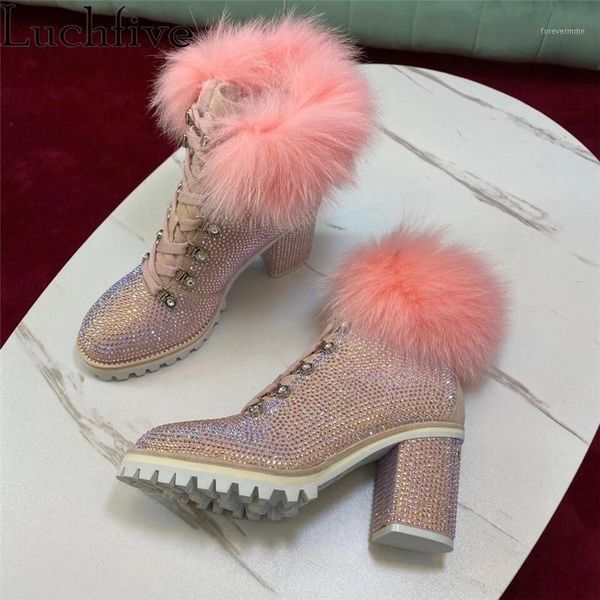 boots 2021 luxury fur snow women rhineston design lace up chunky high heel ankle hairy winter crystal party muje1, Black
boots 2021 luxury fur snow women rhineston design lace up chunky high heel ankle hairy winter crystal party muje1, Black