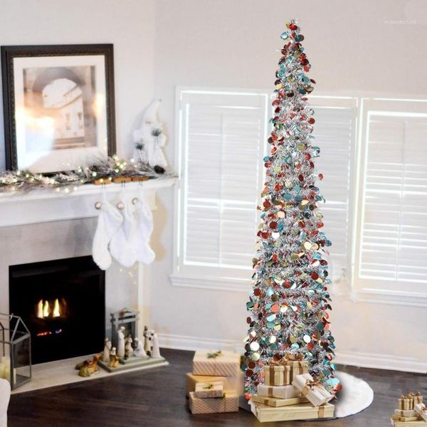 christmas 150cm bling sequins christmas tree artificial tinsel up xmas tree new year decor1
christmas 150cm bling sequins christmas tree artificial tinsel up xmas tree new year decor1