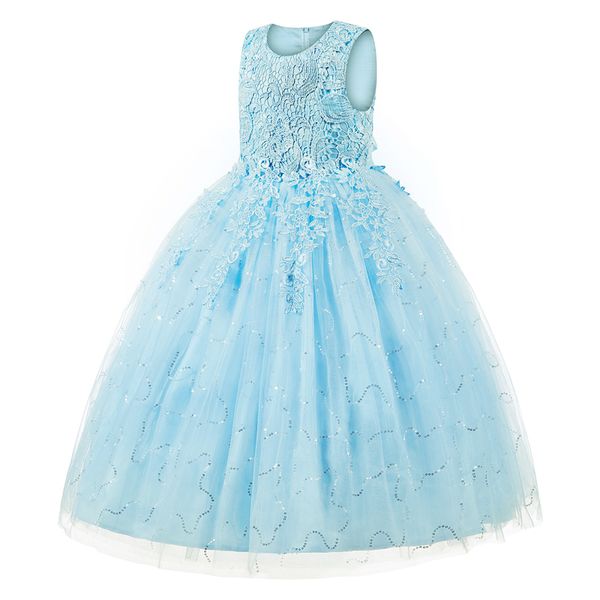 girls' dresses fashion princess children' skirt trend breathable lace mesh flower embroidery clothing (long 8991, White;blue
girls' dresses fashion princess children' skirt trend breathable lace mesh flower embroidery clothing (long 8991, White;blue