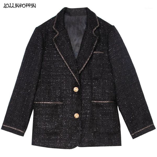 british style men tweed suit jacket notched lapel 2021 autumn winter two-buttons single breasted male casual blazers black1, White;black
british style men tweed suit jacket notched lapel 2021 autumn winter two-buttons single breasted male casual blazers black1, White;black