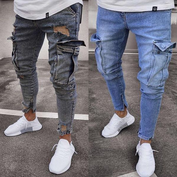 20ss mens jeans casual trousers biker man designe clothes 20ss patchwork moto tracksuit straight skinny hole palm mens urban hip hop clothin, Blue
20ss mens jeans casual trousers biker man designe clothes 20ss patchwork moto tracksuit straight skinny hole palm mens urban hip hop clothin, Blue