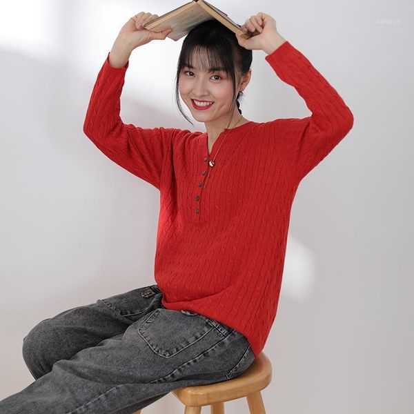 sweater women 2020 spring long sleeve v-neck pullover loose solid color thin female knitted clothes casual women 1, White;black
sweater women 2020 spring long sleeve v-neck pullover loose solid color thin female knitted clothes casual women 1, White;black