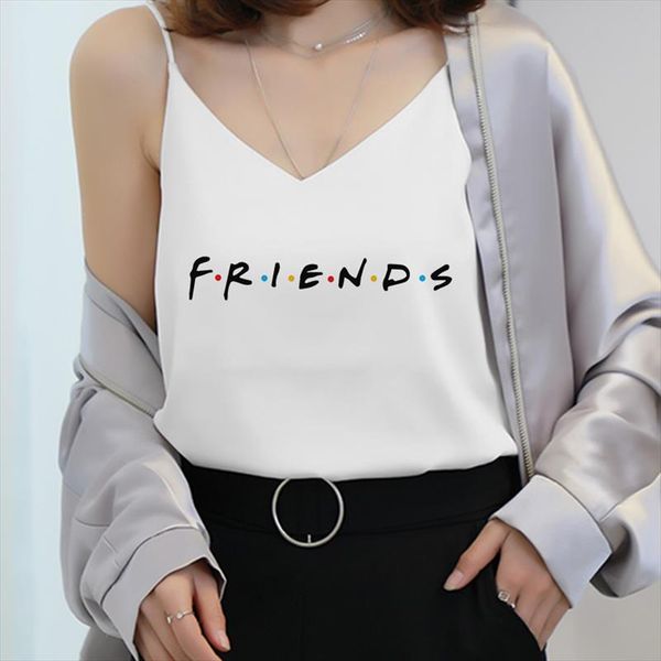 spaghetti strap vneck women halter vogue friend letter print mujer white tank camisole underwear casual streetwear
spaghetti strap vneck women halter vogue friend letter print mujer white tank camisole underwear casual streetwear