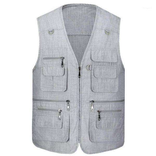 2020 new arrival multi-pockets tactical men professional pgraphy cameraman vest1, Black;white
2020 new arrival multi-pockets tactical men professional pgraphy cameraman vest1, Black;white