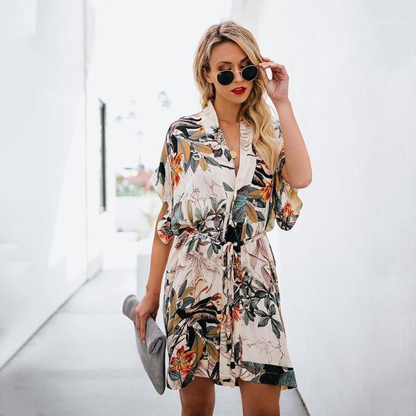 floral leaf print short boho summer dress 2019 v neck button mini beach dress women casual ladies dresses womens clothing1, Black;gray
floral leaf print short boho summer dress 2019 v neck button mini beach dress women casual ladies dresses womens clothing1, Black;gray