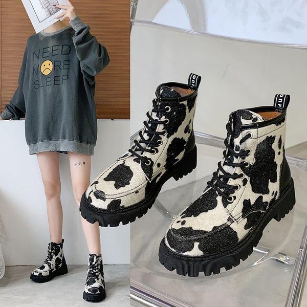 boots 2021 fashion vintage women shoes lace-up round toe motorcycle cows ankle autumn booties botas mujer, Black
boots 2021 fashion vintage women shoes lace-up round toe motorcycle cows ankle autumn booties botas mujer, Black