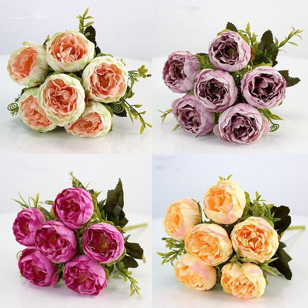 1 bunch of peony fake flower 6 big head white pink silk peony bouquet fake flower wedding home decoration rose fl1
1 bunch of peony fake flower 6 big head white pink silk peony bouquet fake flower wedding home decoration rose fl1